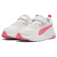 Puma Trinity LITE AC+ PS Sneaker, White-Magic Rose-Vapor Gray,