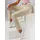 Ascari 5-Pocket-Jeans ASCARI, Damen, Gr. 40, Normalgrößen, beige (sand), 54% Baumwolle, 37% Lyocell, 6% Elastomultiester, 3% Elasthan, unifarben, lang, Jeans 5-Pocket-Jeans