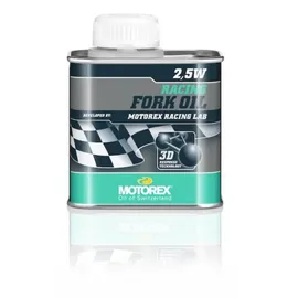 Motorex Racing Fork Oil 2,5W Low Friction, 250 ml, Ve1 grau|grün No Size