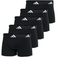 adidas Active Flex Cotton Boxershorts Schwarz / Weiß XXL 5er Pack