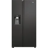 Haier HSW79F18DIPT SBS Serie 7 Side-by-Side (610 l, 1775 mm hoch, Schwarz)
