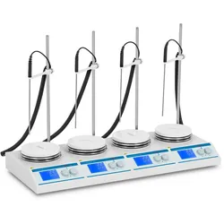 Steinberg Systems Magnetrührer - mit 4 Heizplatten - 4 x 2 l - 2000 U/min