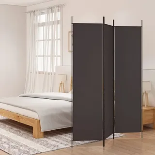 vidaXL Myheimly Paravent,Raumtrenner Raumteiler Trennwand Umkleide Sichtschutz Spanische Wand Wohnzimmer Schlafzimmer,Stoff x 200 cm
