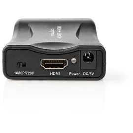 Nedis HDMI TM Converter | SCART Buchse | HDMITM Eingang | 1-Weg | 1080p | 1.2 Gbps | ABS | Schwarz