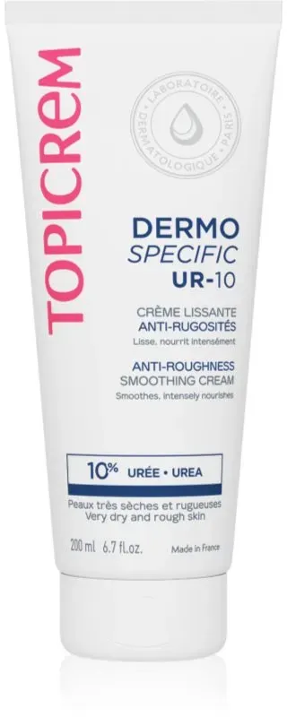 Topicrem UR-10 Anti-Roughness Smoothing Cream Körpercreme für extra trockene Haut 200 ml