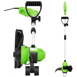 vidaXL Rasentrimmer mit Teleskopstiel 29 cm 550 W