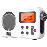 Für Duschradio-lautsprecher, Fm/am-radio Mit Lcd-display, Tragbares Stereoradio Mit Kopfhöreranschluss, 20 Voreingestellte Radiosender, Für Badezimmer/whirlpool/strand