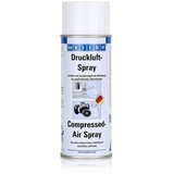 WEICON Druckluft-Spray, 400 ml, Druckluft-Dose inkl. Sprühschlauch, trockene & berührungsfreie Reinigung