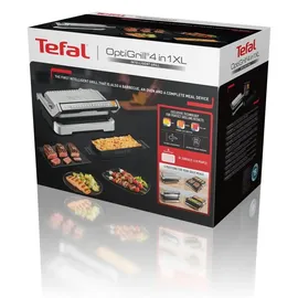 Tefal OptiGrill 2in1 XL 2200 W silber