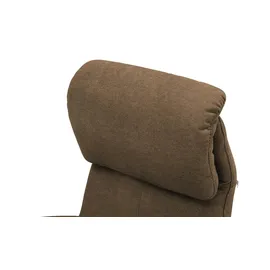 Hukla Relaxsessel Pierre Flachgewebe 75 x 108 x 87 cm Braun elektrisch