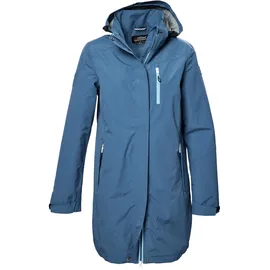 KILLTEC Damen Funktionsparka/Parka mit abzippbarer Kapuze KOS 30 WMN PRK, deep water, 44, 42918-000