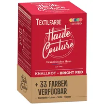 HAUTE COUTURE Textilfarbe 1 St. Leuchtend Rot 350 g