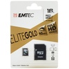 microSDHC Gold+ 16GB Class 10 + SD-Adapter 