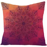 Kinde Kissenbezug 80x80 Rot Kopfkissenbezug 80x80 Superweicher Baumwolle Hanf Couchkissen Resistent Atmungsaktiv Kissenbezüge 80x80 Verdecktem Zip Voll Sofakissen 80x80cm/1 Pcs, 5165654