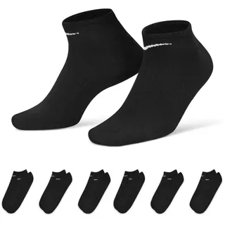 Nike Everyday Lightweight No-Show-Trainingssocken Black/White 46-50