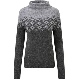 Sherpa Mandari Mock Neck Sweatshirt Grau XS