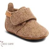 Bisgaard Unisex Kinder Baby Wool Hausschuhe, Camel, 19 EU