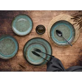 CreaTable Nordic Fjord Tellerset 18-tlg. grün
