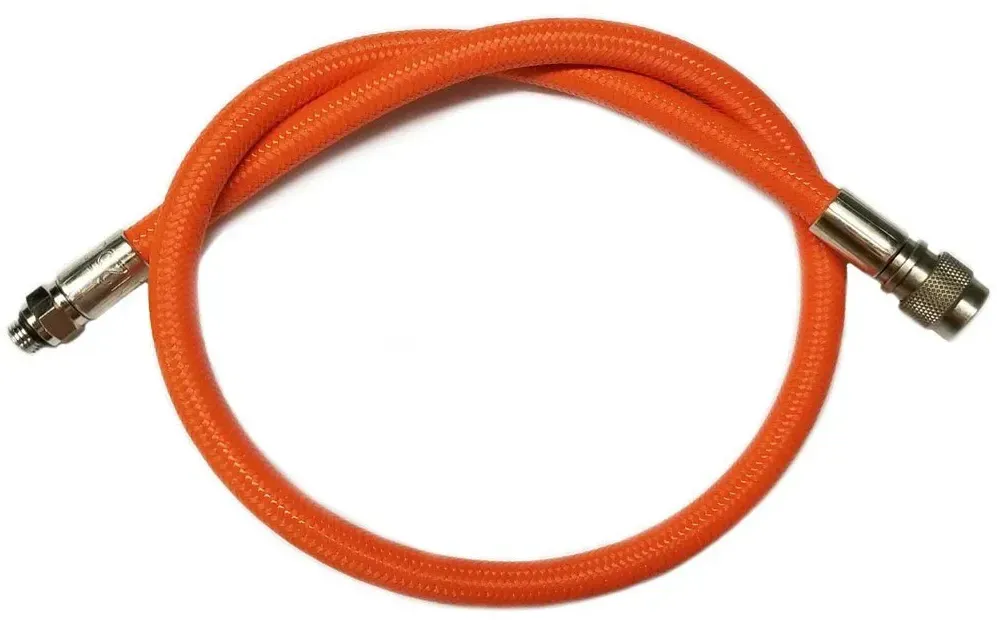 Metalsub Bcd Inflator Flex Schlauch - Orange - 76 cm
