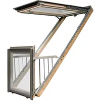 FAKRO Balkonfenster FGH-V P2 94x255 natur