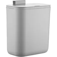 Relaxdays Küchenmülleimer 9 l Grau