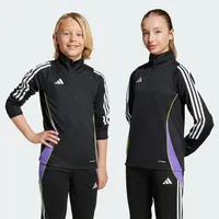 Adidas Tiro 24 Training Halbreißverschluss-sweatshirt - Black / Purple