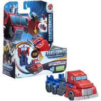 Transformers EarthSpark 1-Step Flip Changer Optimus Prime, Action-Figur (10
