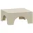 [en.casa] Vivatka Sandfarben Holz 80 x 80 x 37 cm