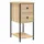 vidaXL Nachtschrank Sonoma-Eiche 32 x 42 x 70 cm Braun