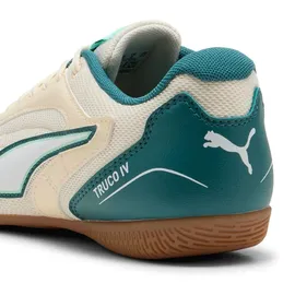 Puma Truco IV Hallenschuhe Kinder sugared almond/puma white/emerald ice/mint jelly/puma black 34
