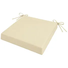 CLP Sitzkissen 40 x 37 x 5 cm beige 1 St.