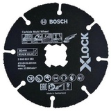 Bosch Professional X-LOCK Carbide MultiWheel Trennscheibe 115x1mm, 1er-Pack (2608619283)