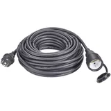 Sygonix 1384363 Strom Verlängerungskabel 16A Schwarz 10.00m H07RN-F 3G 1,5mm2