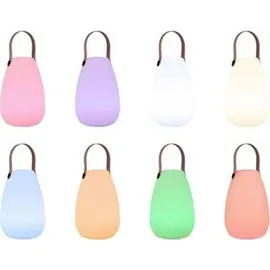 smartwares OOO-50002 LED-Außentischlampe 1W Warmweiß, RGB Weiß