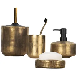 Wenko Badaccessoire-Set Rivara Gold