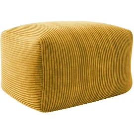 Mirjan24 Sitzsack, Gelb, Textil, Rechteckig, 60x40x70 cm, Wohnzimmer, Hocker, Sitzsäcke, XXL Sitzsäcke