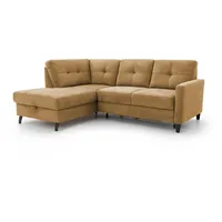 sit & more Ecksofa Valona Stoff Gelb