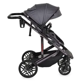 Moni Kombikinderwagen 3 in 1 grau