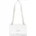 Valentino Ocarina Schultertasche Kunstleder Gold/Weiß
