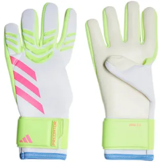 Adidas Predator League Torwarthandschuhe - White / Lucid Lemon / Lucid Pink 9