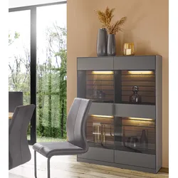 Caspara Highboard Vitrine