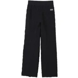 DKNY Unisex für Kinder. D62276 Schwarze weite Hose (4Años= 102cm), Lässig, Baumwolle, Kinderbekleidung