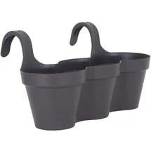 Artevasi Capri Triple 54 x 30,5 x 30 cm Anthrazit