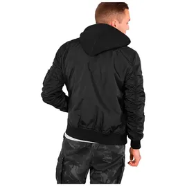 Alpha Industries MA-1 TT Hood black/black L