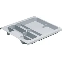 Hettich Schreibmaterialschale 9111484 Kunststoff aluoptik