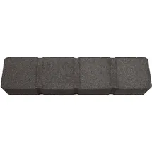 Diephaus Palisadenbordstein Quadrobord 50 x 11,5 x 8 cm schwarz