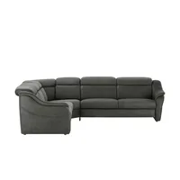 himolla Ecksofa  9707 ¦ grau ¦ Maße (cm): B: 291 H: 84 T: 261