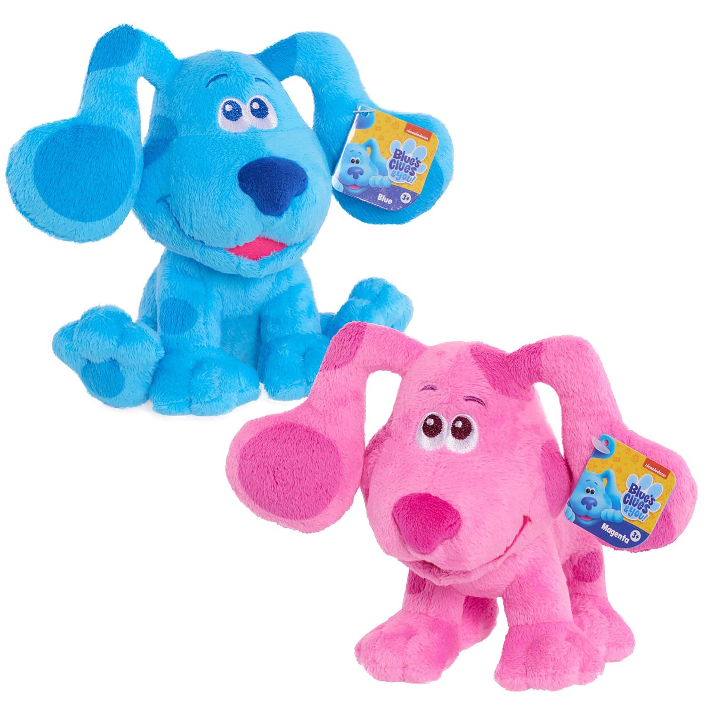Blue's Clues & You - Blue and Friends Plüschtier 17 cm, Verschiedene Modelle erhältlich, Spielzeug für Kinder ab 3 Jahren, BLU00000