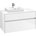 Waschtischunterschrank C01400DH 100x54,8x50cm, Waschtisch links, Glossy White