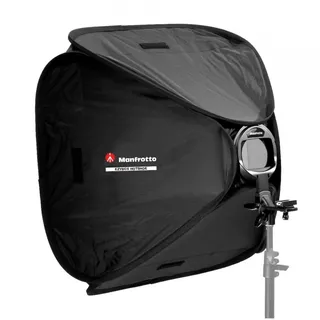 Manfrotto Ezybox Hotshoe 54x54 Cm Diffusorfenster - Black